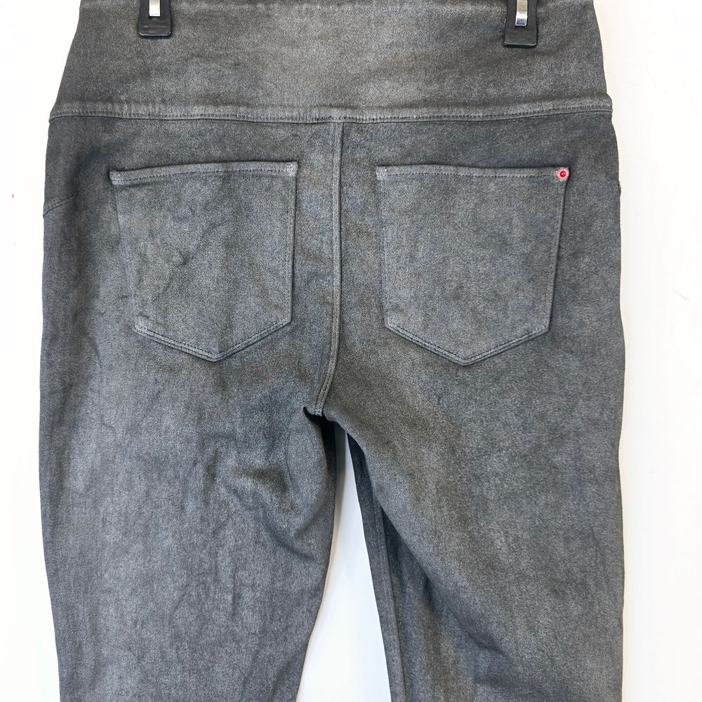 Spanx Gray Pull-On Legging Pants Women's Large Stretch Comfort Casual‎ Shapewear - Picture 15 of 16